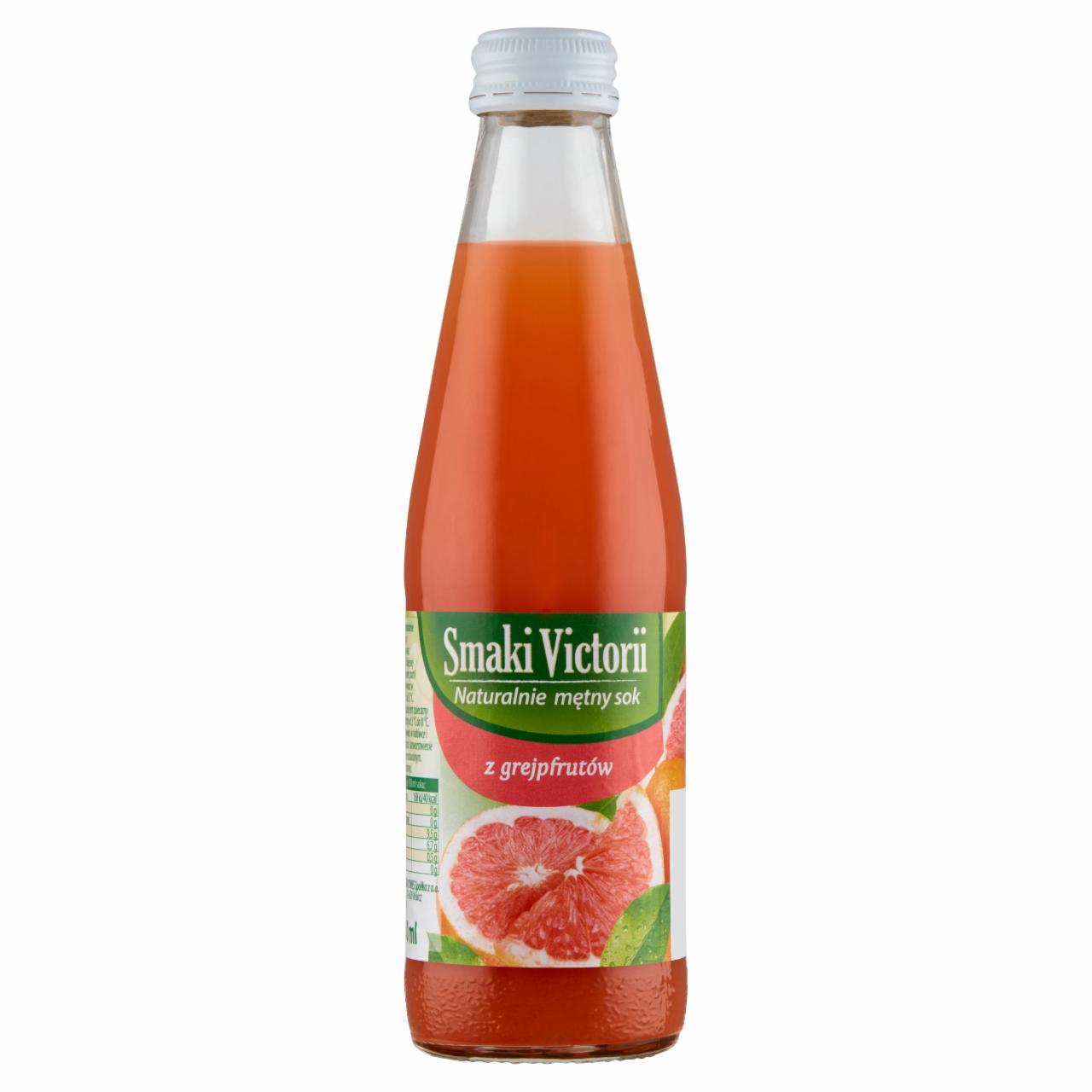 Zdjęcia - Smaki Victorii Naturalnie mętny sok z grejpfrutów 250 ml