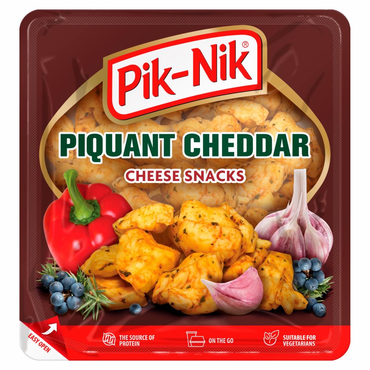 Zdjęcia - Pik-Nik Pikantne przekąski z sera cheddar 180 g