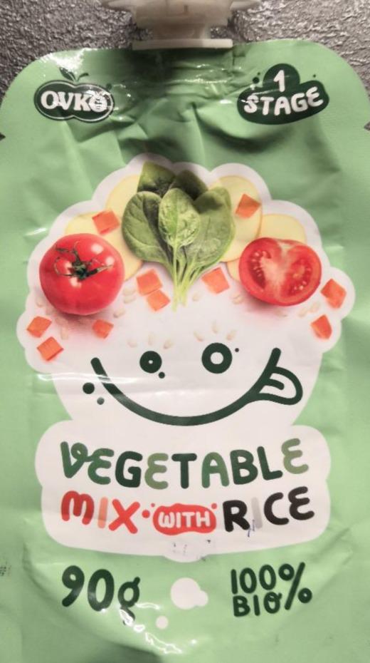Zdjęcia - Vegetable mix with rice Ovko