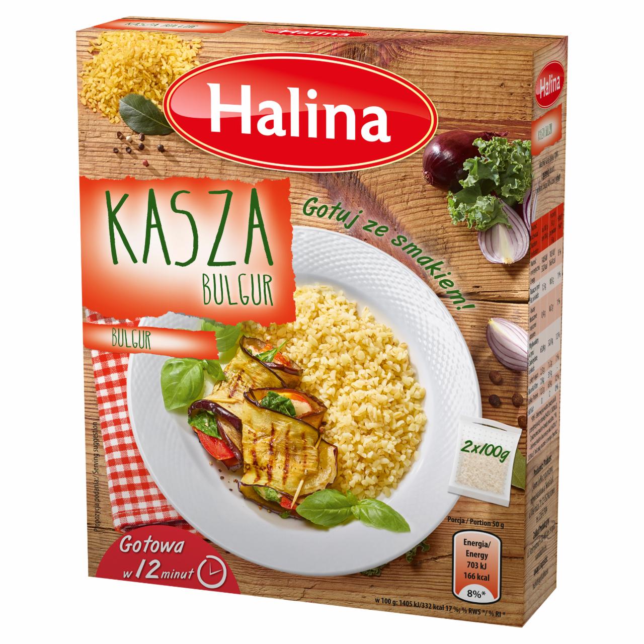 Zdjęcia - Halina Kasza bulgur 200 g (2 torebki)