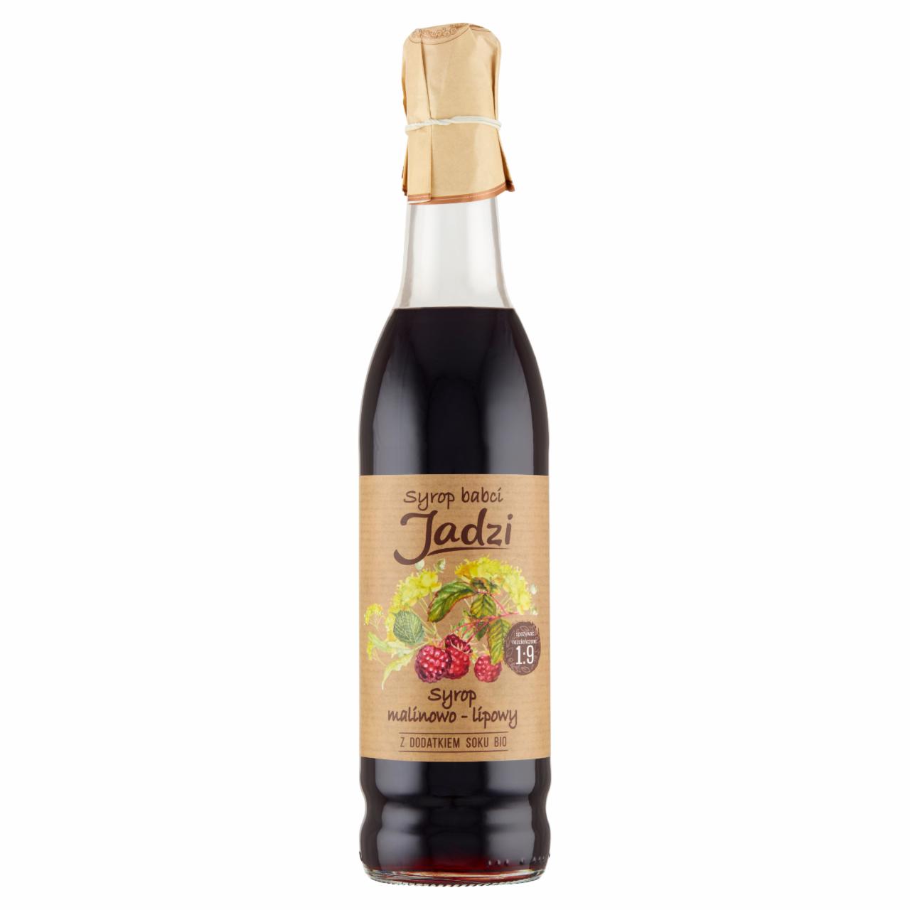 Zdjęcia - Syrop babci Jadzi malinowo-lipowy 420 ml