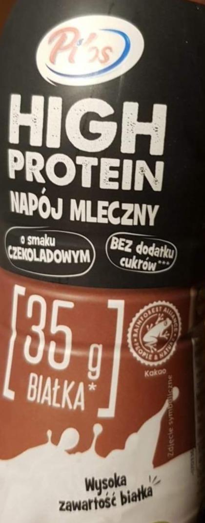 Zdjęcia - High Protein Napój Mleczny czekolada Pilos