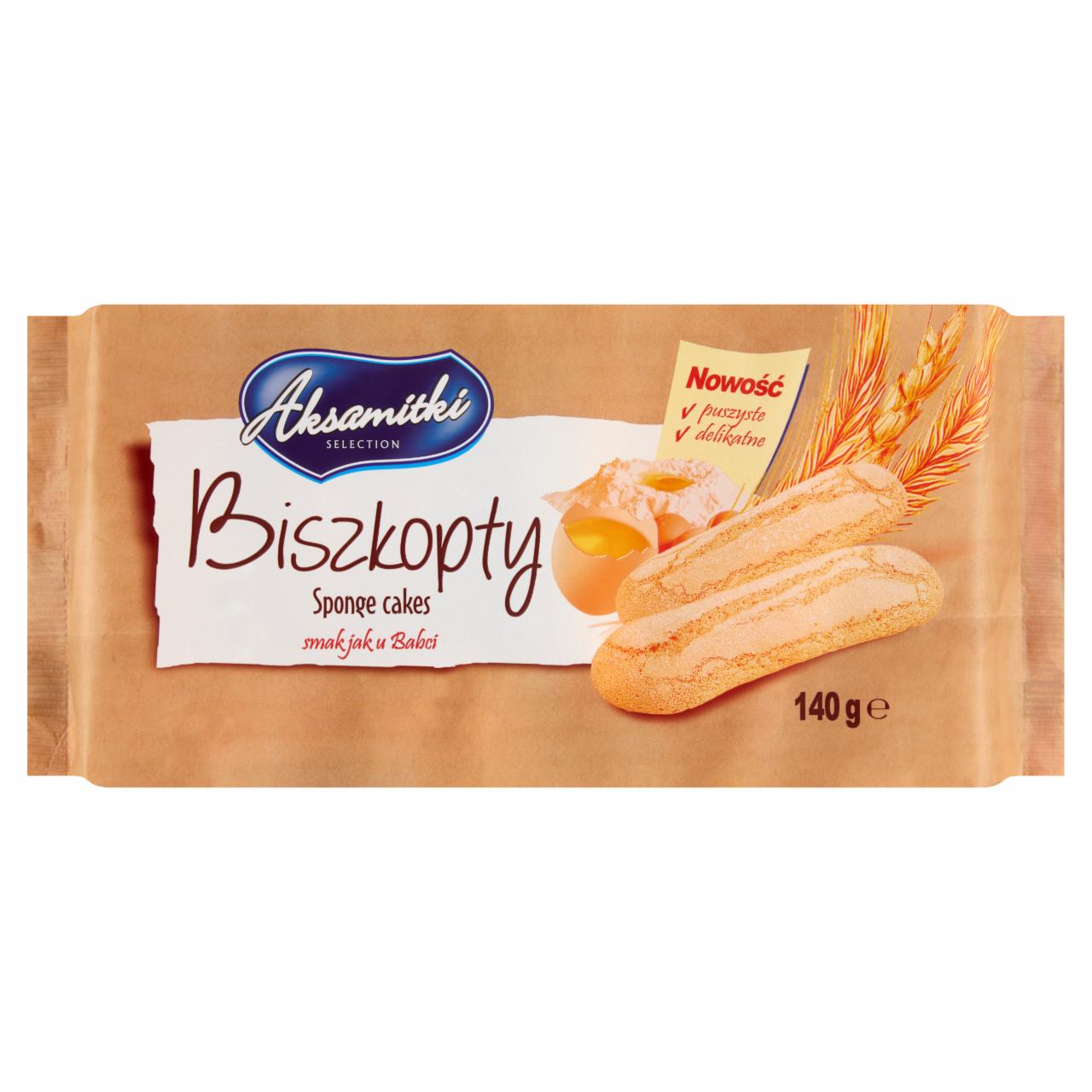 Zdjęcia - Aksamitki Biszkopty 140 g 