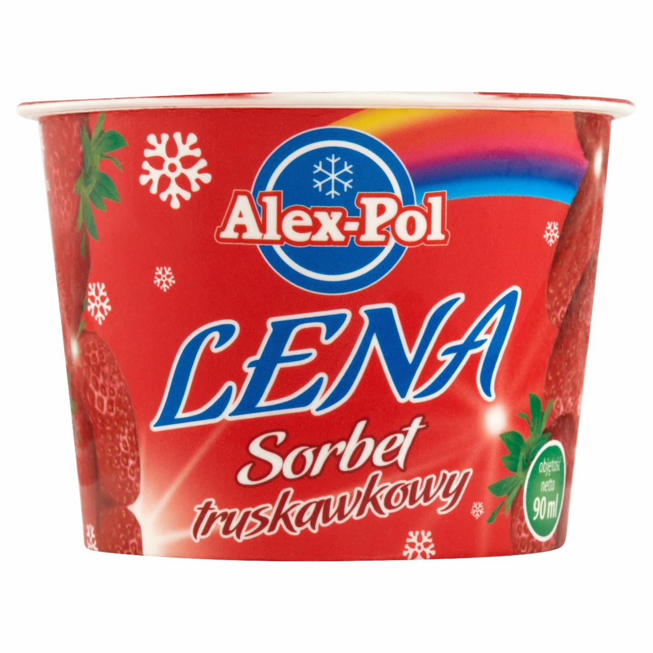 Zdjęcia - Lena Sorbet truskawkowy 90 ml