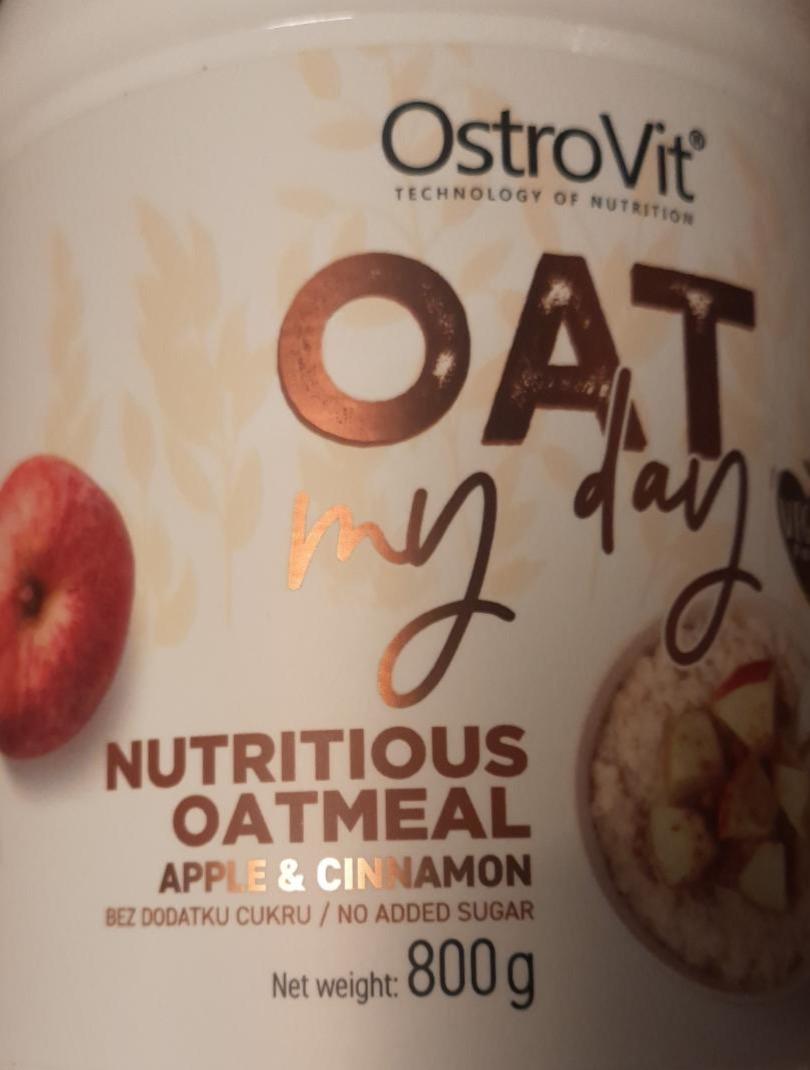 Zdjęcia - Oat my day nutritious oatmeal apple & cinnamon OstroVit