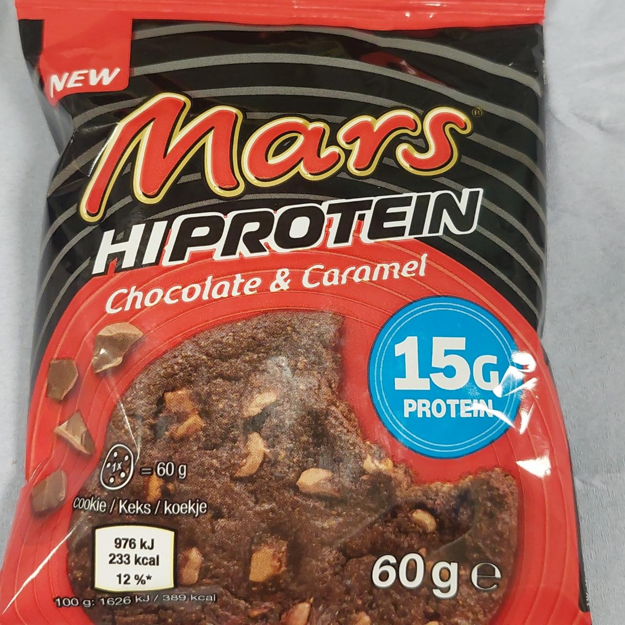 Zdjęcia - Hi-Protein Cookie Chocolate & Caramel Mars