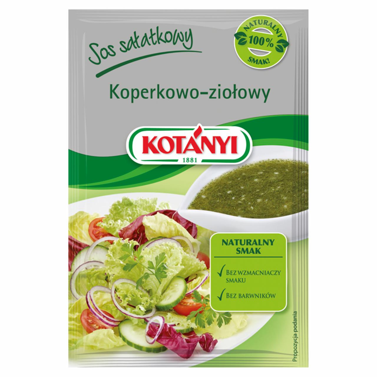 Zdjęcia - Kotányi Sos sałatkowy koperkowo-ziołowy 13 g