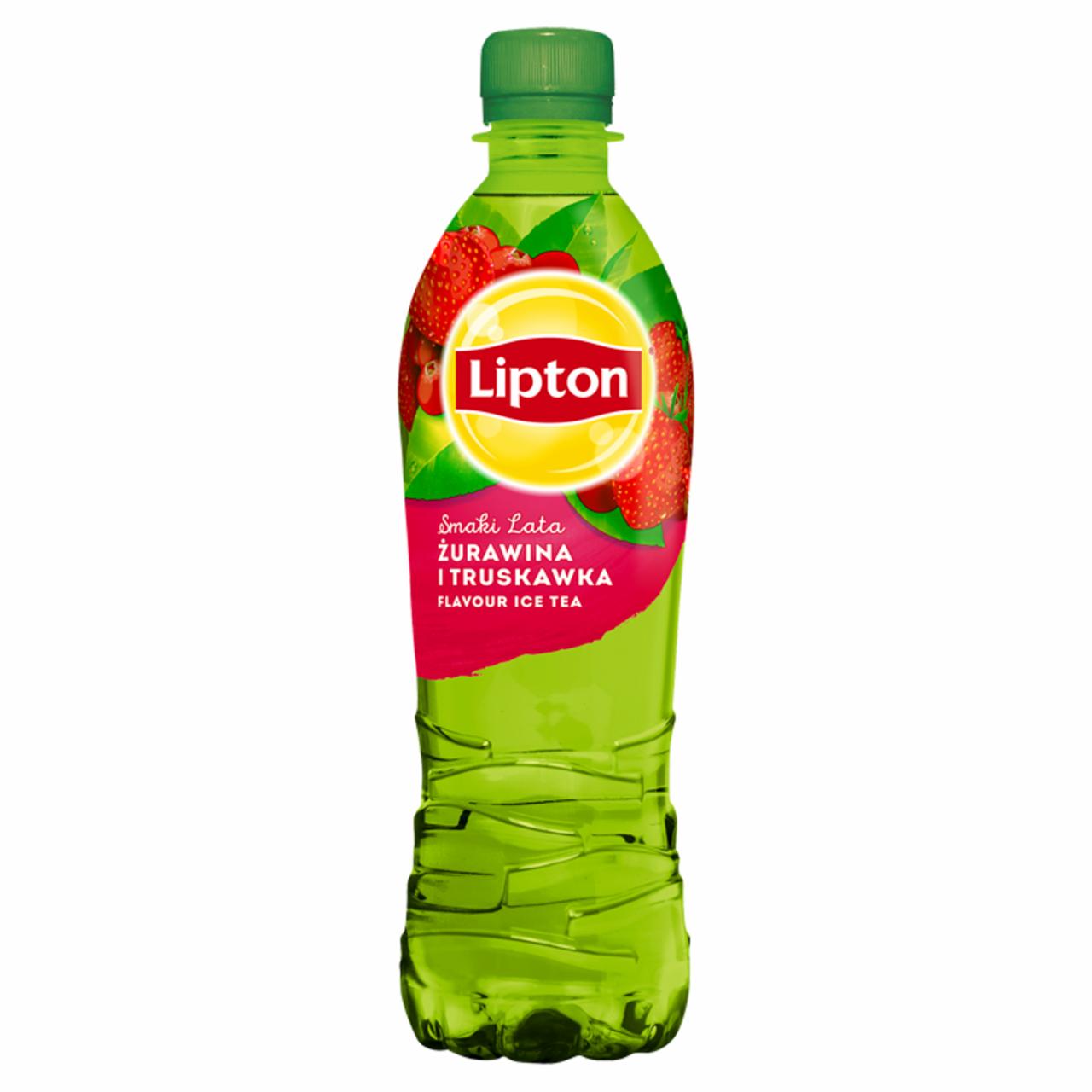 Zdjęcia - Lipton Ice Tea Smaki Lata Napój niegazowany żurawina i truskawka 500 ml