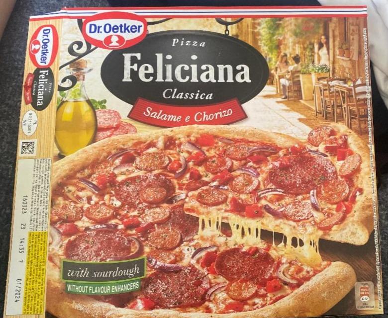 Zdjęcia - Pizza Felicjana Classica Salame e Chorizo Dr. Oetker