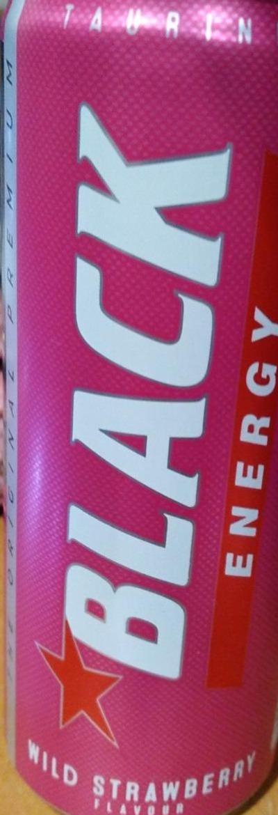 Zdjęcia - Black Energy Wild Strawberry Gazowany napój energetyzujący 250 ml