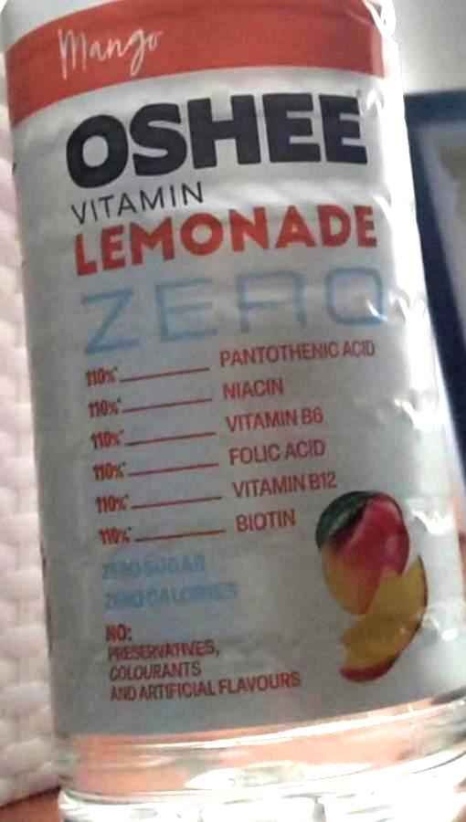Zdjęcia - Vitamin lemonade mango Oshee