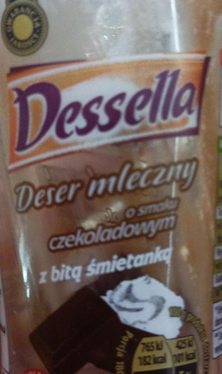 Zdjęcia - Deser mleczny o smaku czekoladowym Dessella