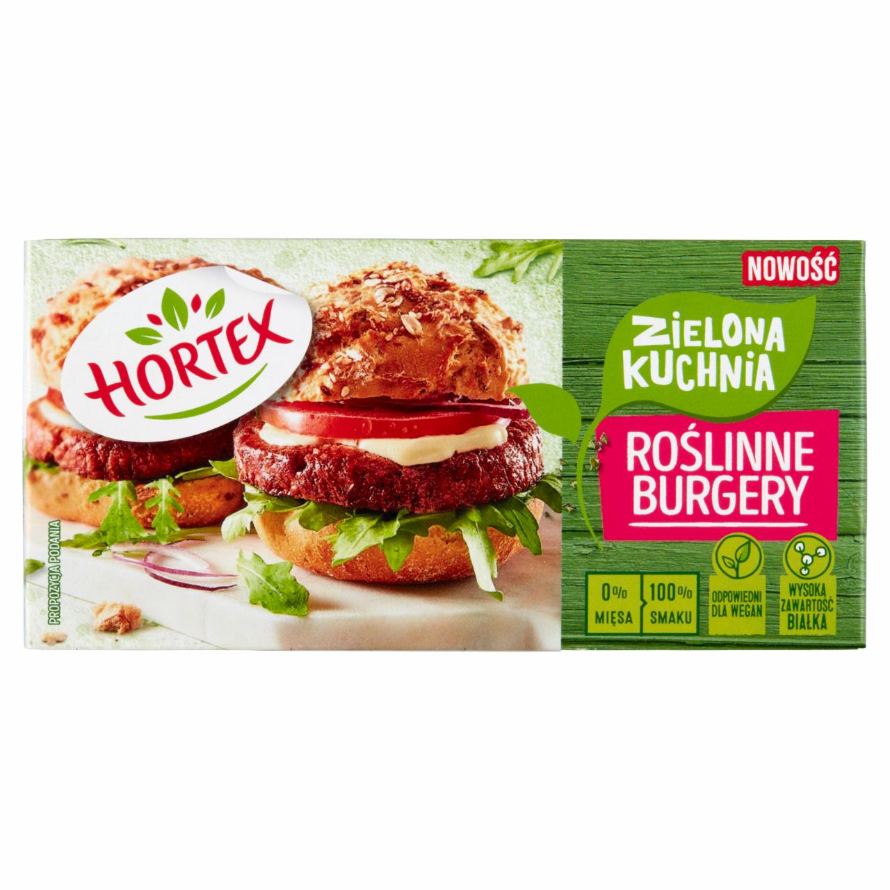Zdjęcia - Hortex Zielona kuchnia Roślinne burgery 170 g