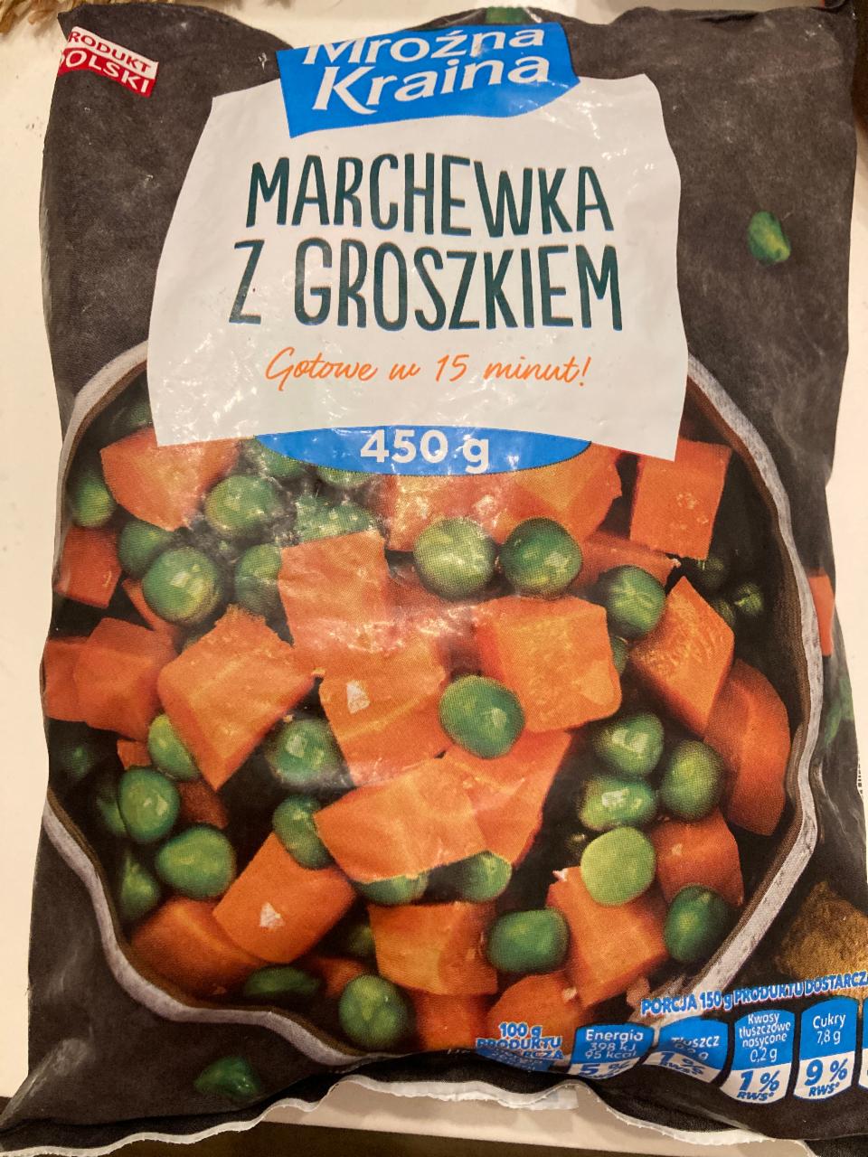 Zdjęcia - Marchewka z groszkiem Mroźna Kraina