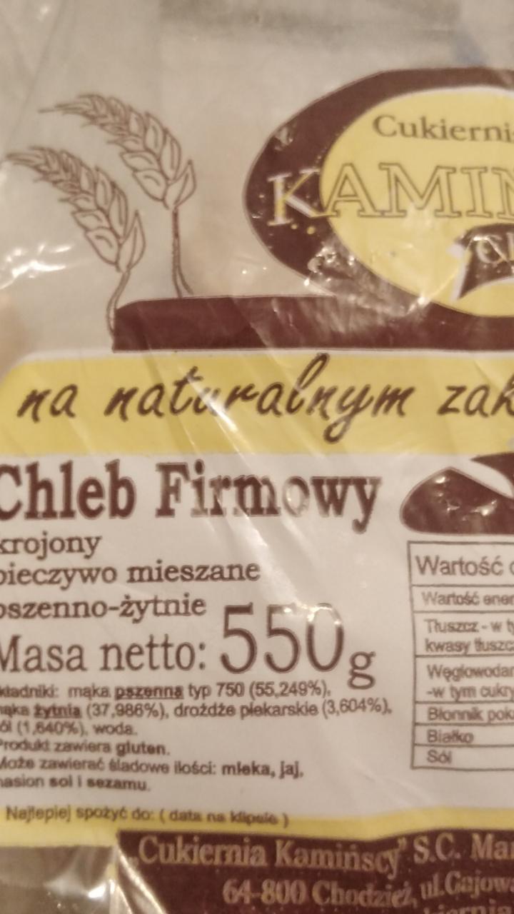 Zdjęcia - Chleb firmowy Piekarnia Kamińscy