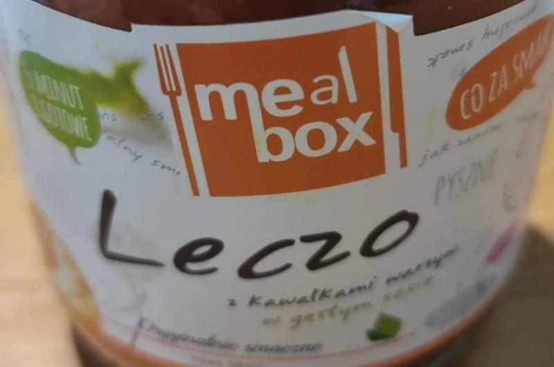 Zdjęcia - leczo z kawałkami warzyw w gęstym sosie Meal box