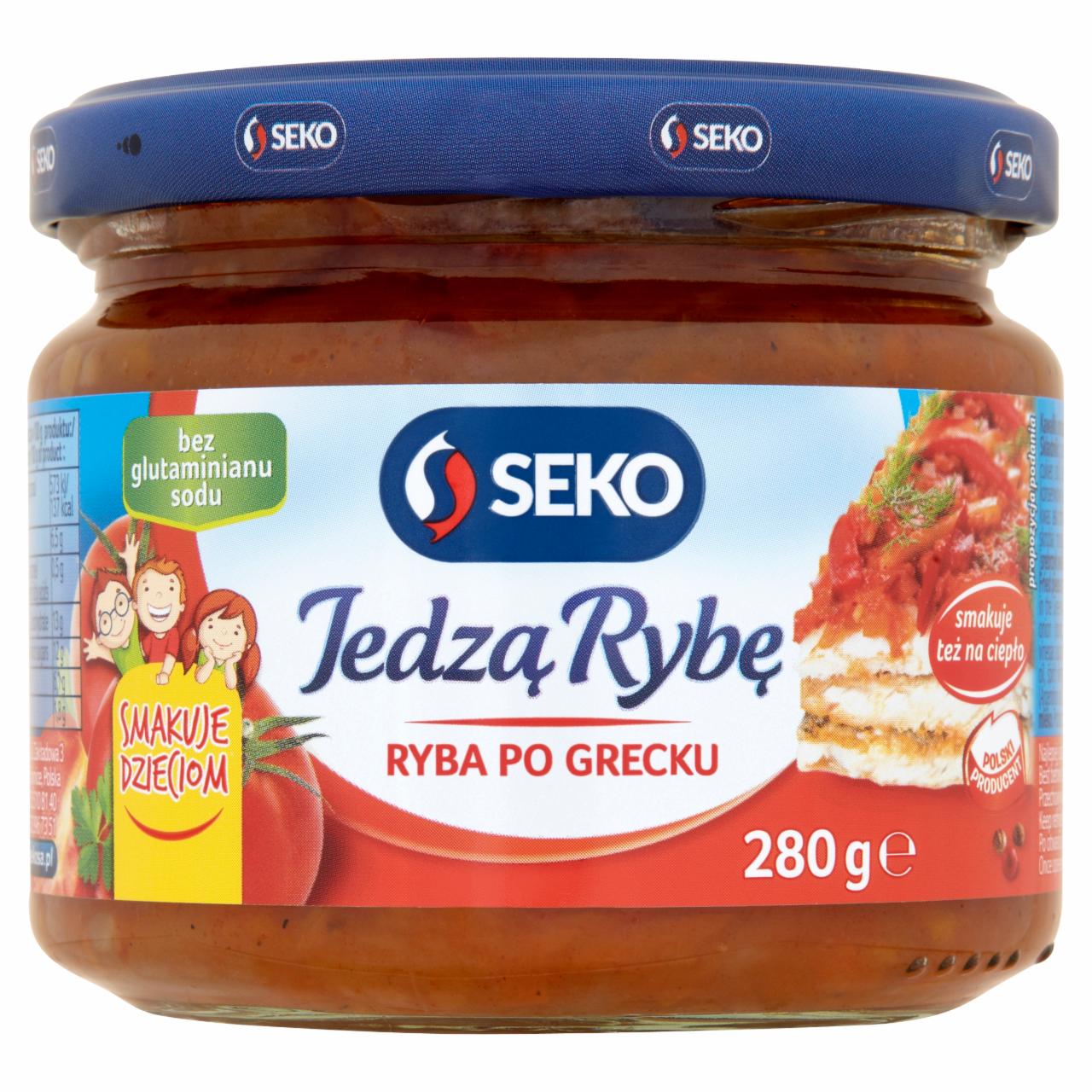 Zdjęcia - Seko Jedzą Rybę Ryba po grecku 280 g