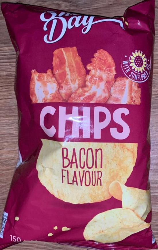Zdjęcia - chips bacon snack day