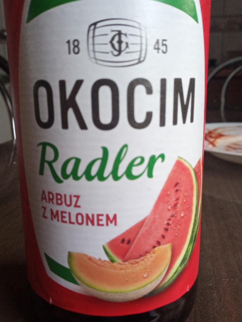 Zdjęcia - Okocim radler arbuz z melonem