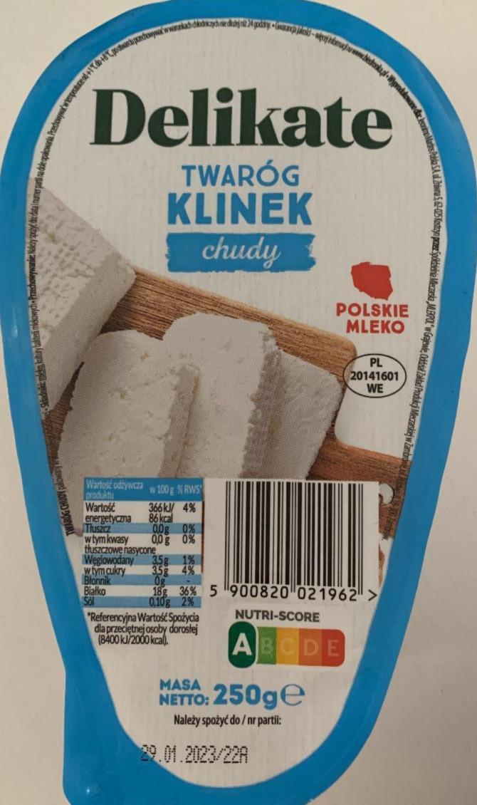 Zdjęcia - twaróg klinek chudy Delikate