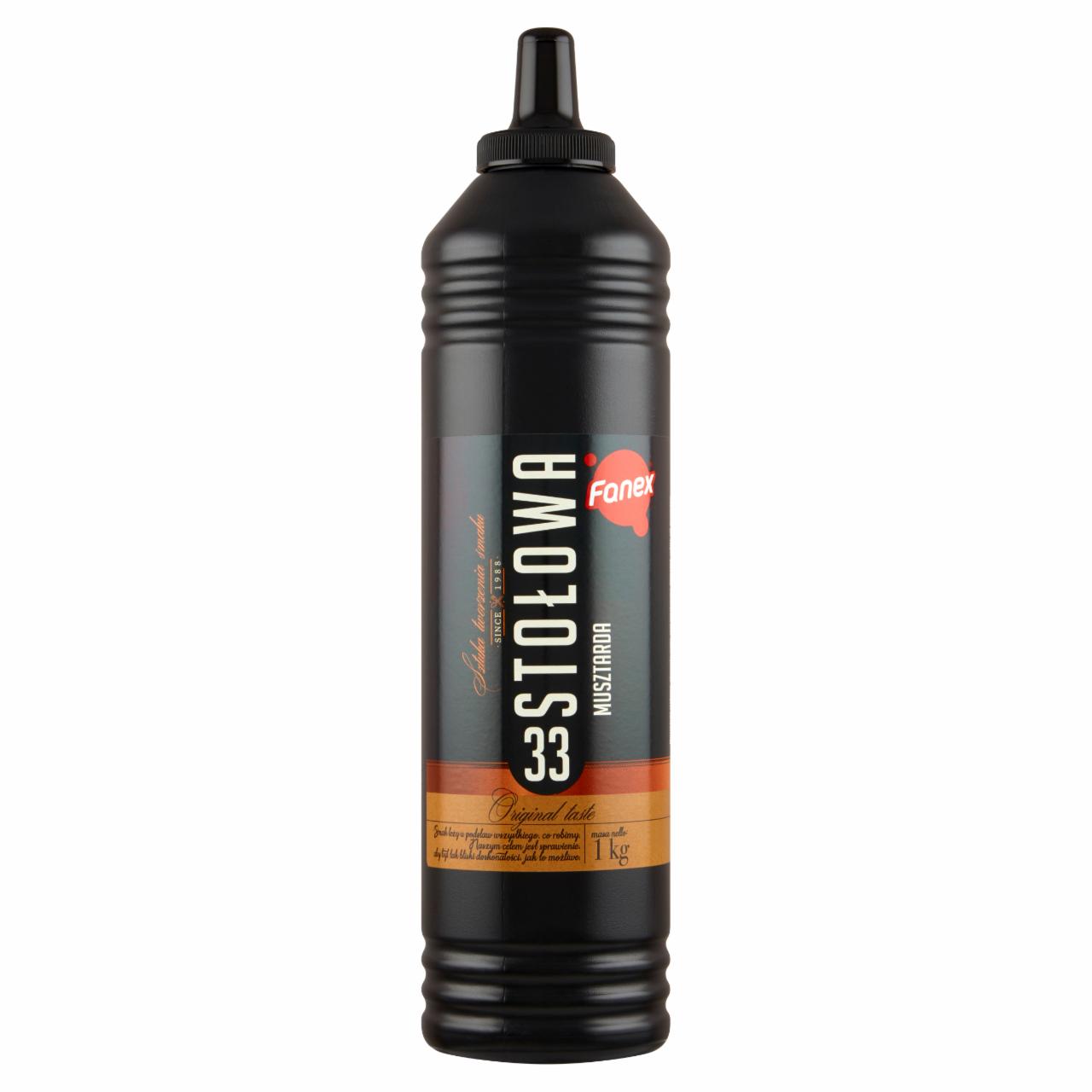Zdjęcia - Fanex Musztarda stołowa 1 kg