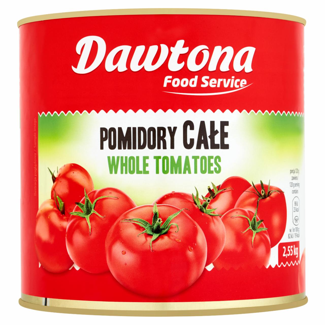 Zdjęcia - Dawtona Food Service Pomidory całe 2,55 kg