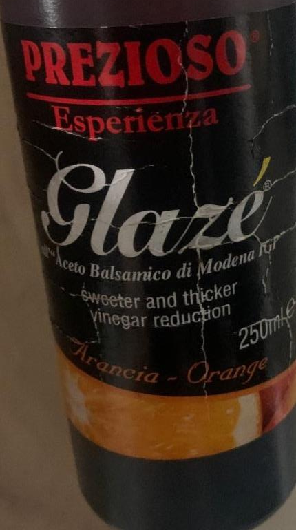 Zdjęcia - Glaze Aceto Balsamico Arancia Orange PREZIOSO