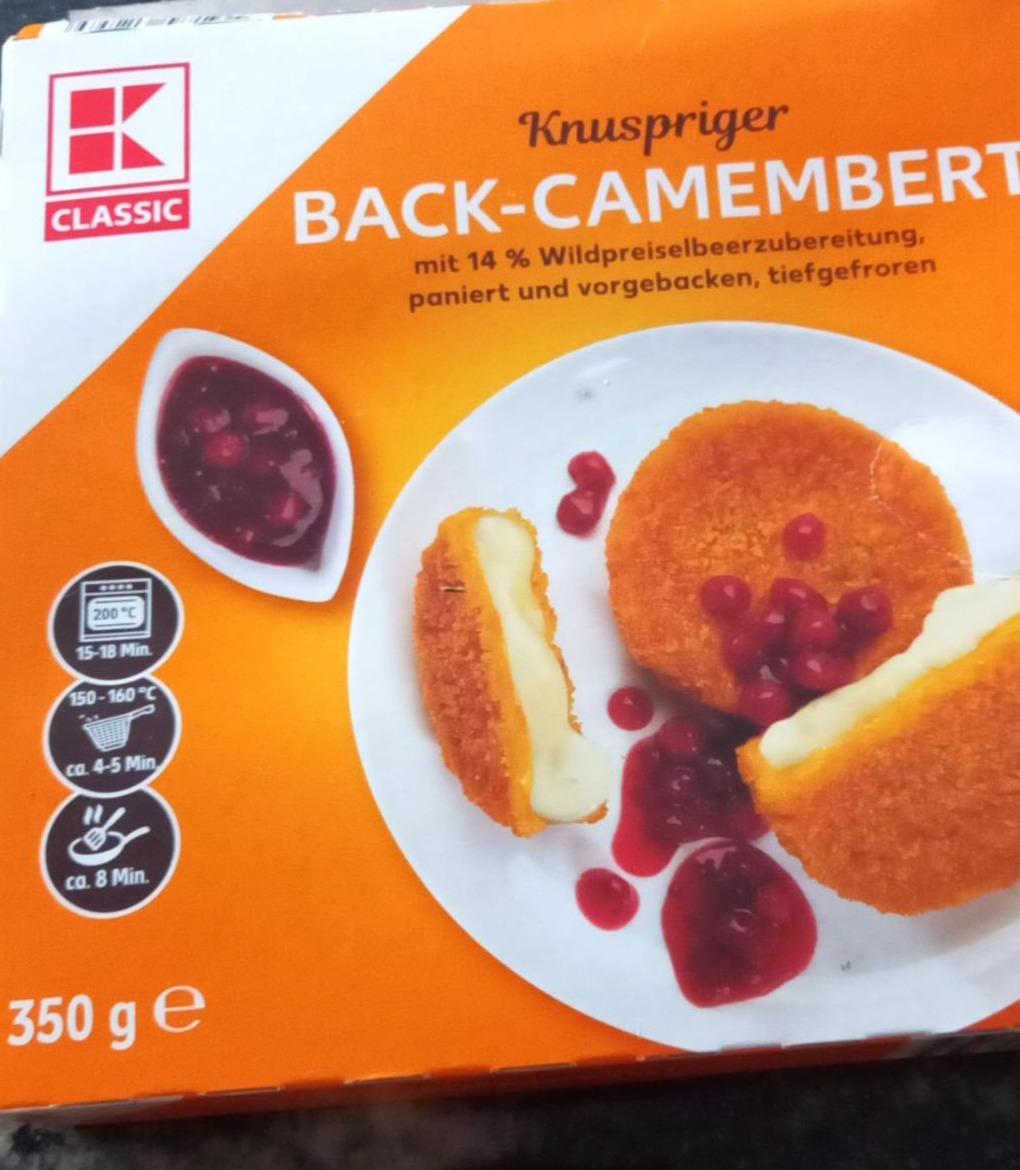 Zdjęcia - Knuspriger Back Camembert K-Classic