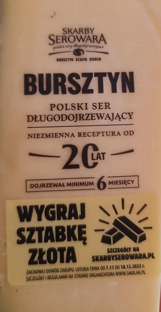 Zdjęcia - Bursztyn polski ser długodojrzewający Skarby serowara