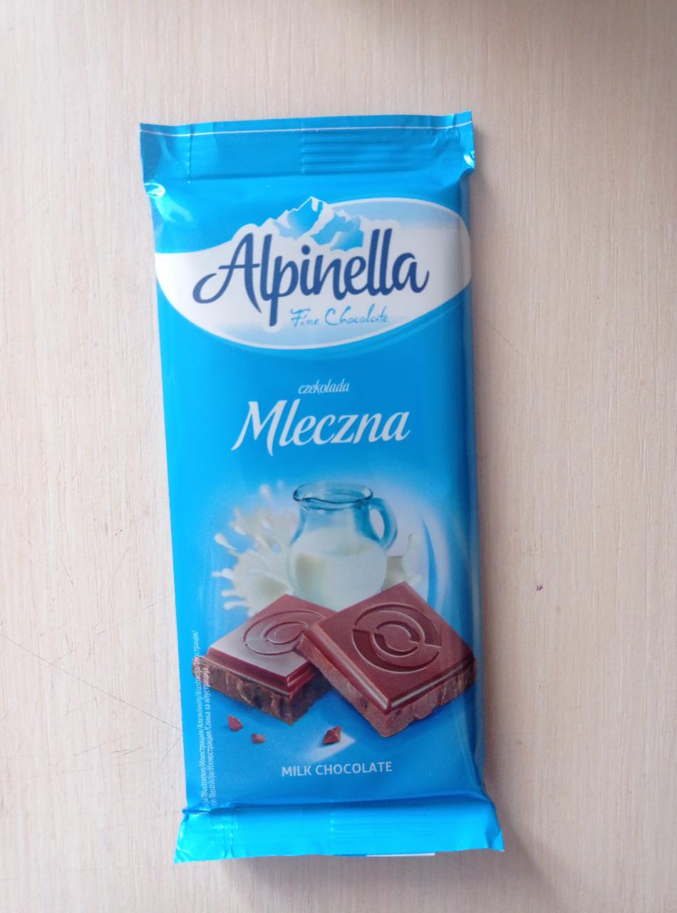 Zdjęcia - czekolada mleczna alpienella
