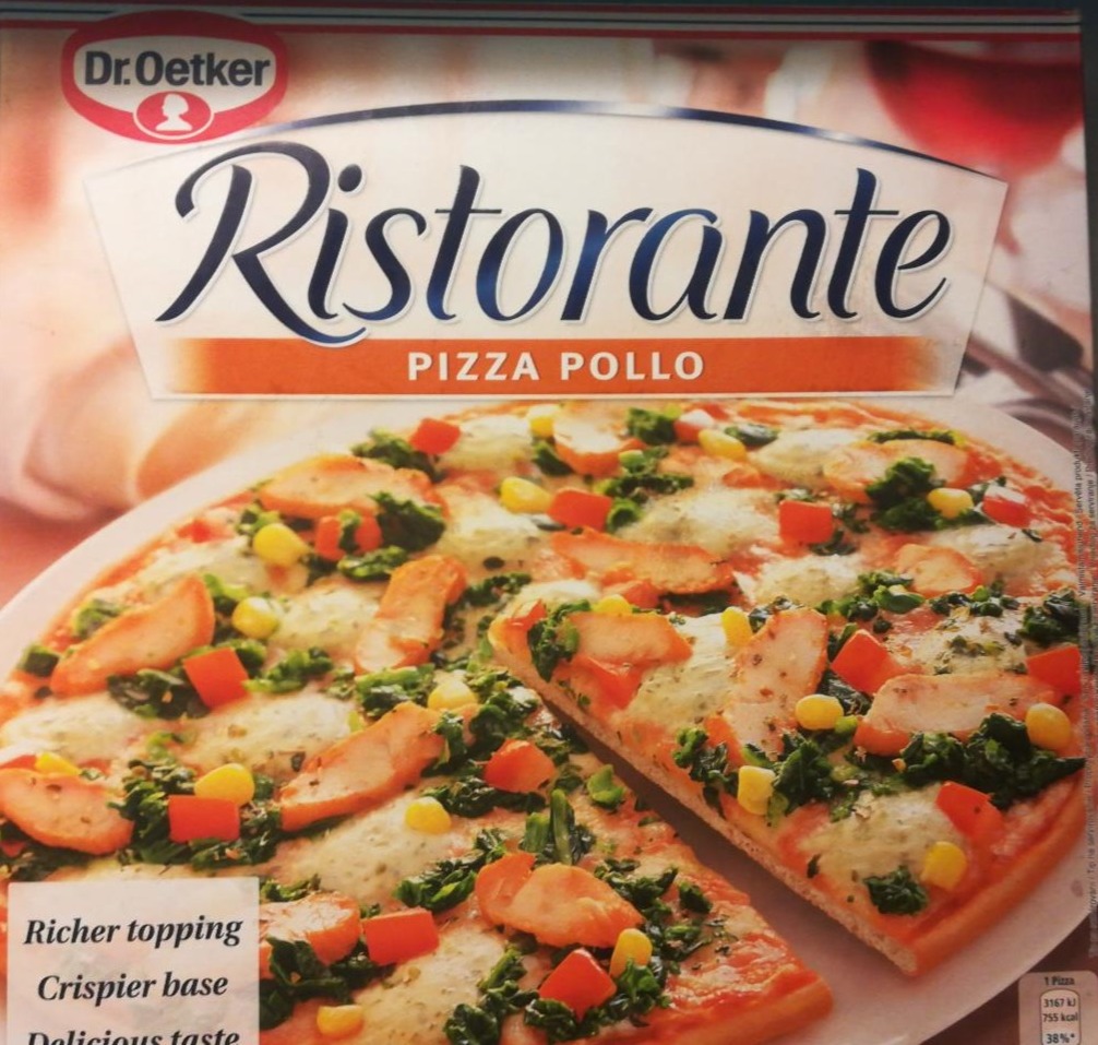 Zdjęcia - pizza Ristorante pollo Dr.Oetker