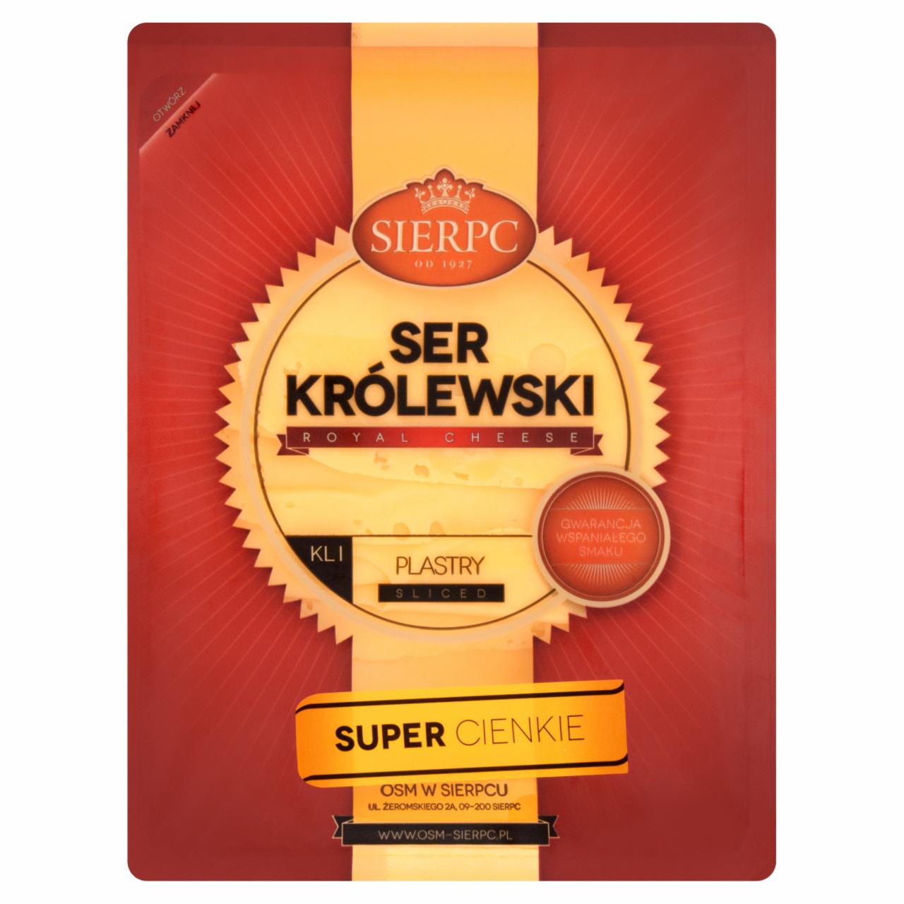 Zdjęcia - Ser królewski 150 g Sierpc