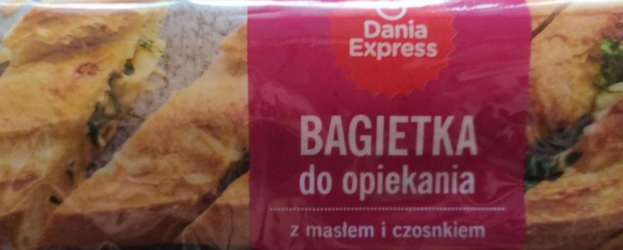 Zdjęcia - Bagietka do opiekania z masłem i czosnkiem Dania Express