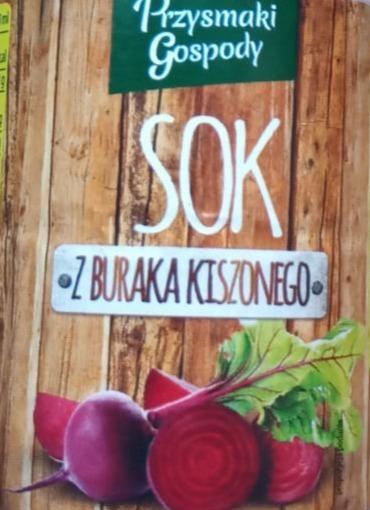 Zdjęcia - sok z buraka kiszonego przysmaki gospody