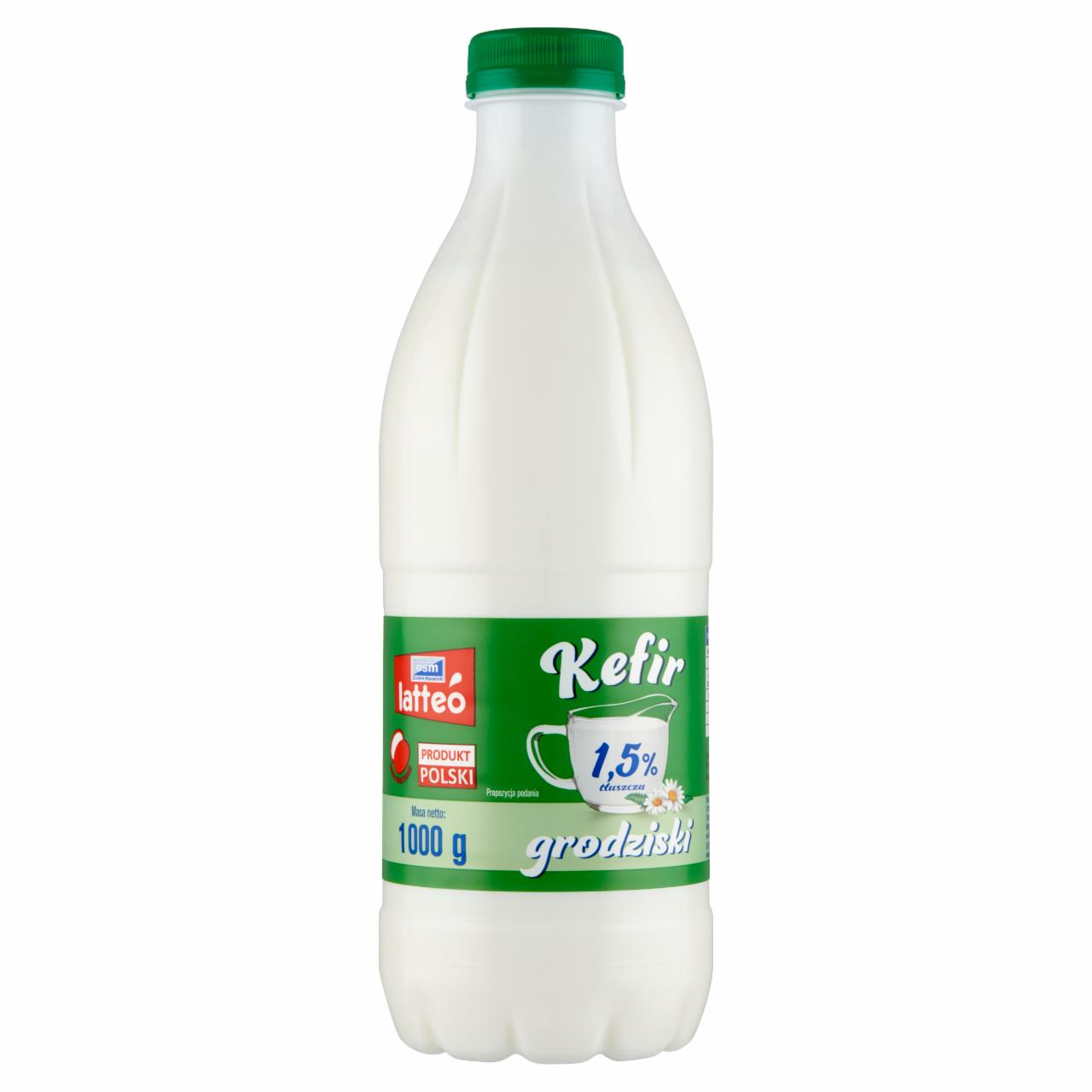 Zdjęcia - OSM Grodzisk Mazowiecki latteó Kefir grodziski 1,5% 1000 g