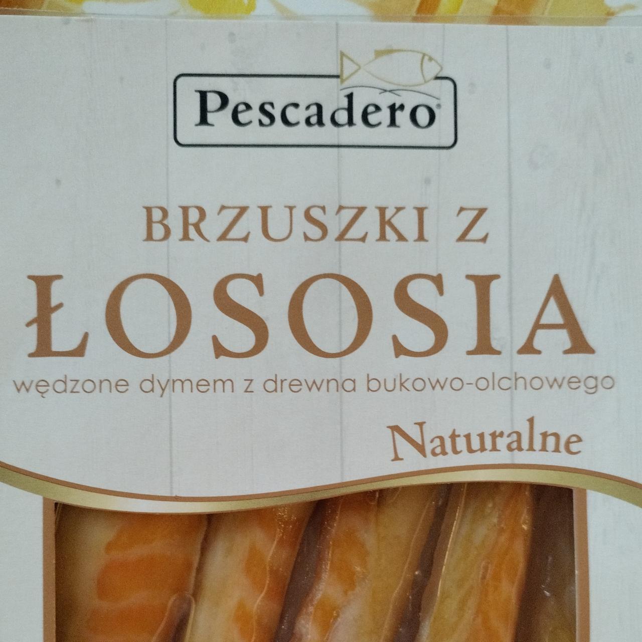 Zdjęcia - Brzuszki z łososia wędzone dymem drewna bukowo-olchowego Naturalne Pescadero