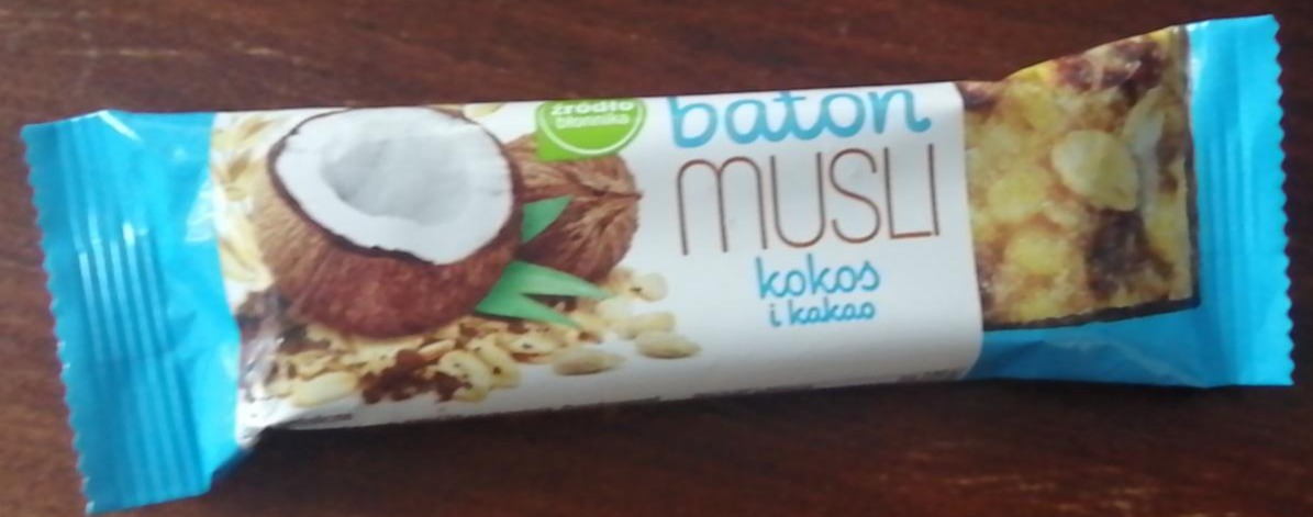 Zdjęcia - Baton musli kokos i kakao