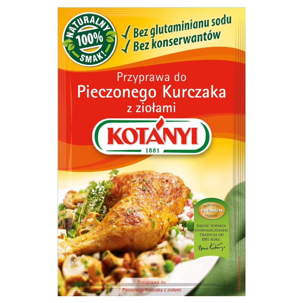 Zdjęcia - Kotányi Przyprawa do pieczonego kurczaka z ziołami 30 g