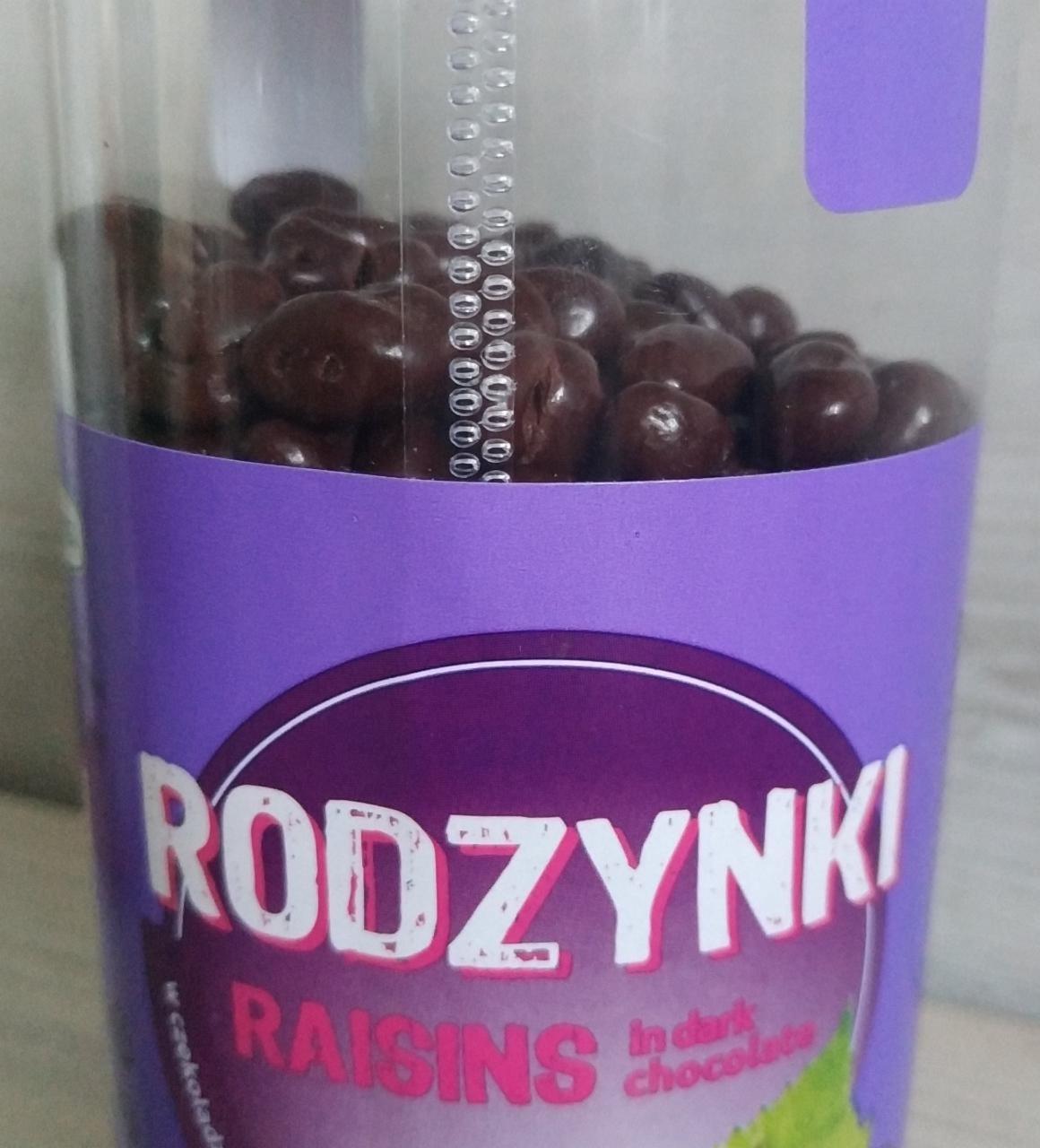 Zdjęcia - Rodzynki raisins in dark chocolate