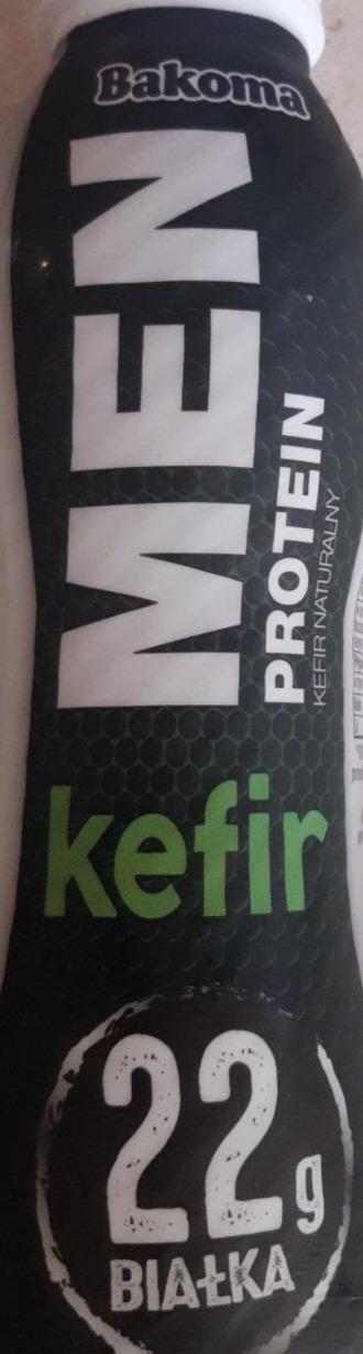 Zdjęcia - Kefir Men Protein naturalny Bakoma
