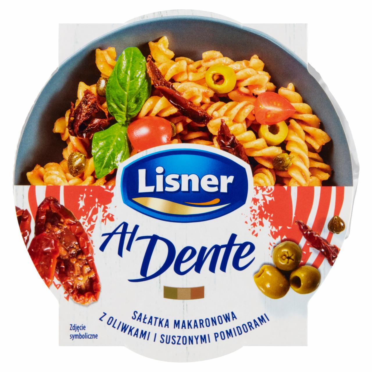 Zdjęcia - Lisner Al Dente Sałatka makaronowa z oliwkami i suszonymi pomidorami 150 g