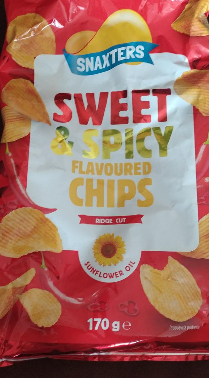 Zdjęcia - chipsy snaxters sweet spicy