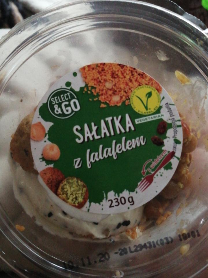 Zdjęcia - Sałatka z falafelem Select&Go