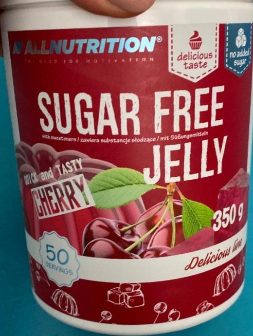 Zdjęcia - Sugar Free Jelly Cherry Allnutrition