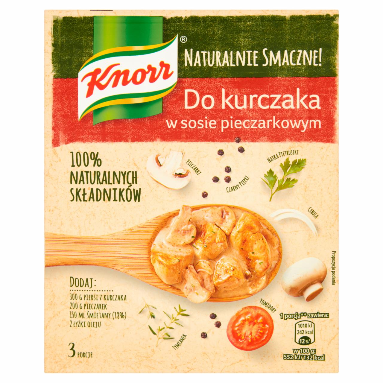 Zdjęcia - Knorr Do kurczaka w sosie pieczarkowym 32 g