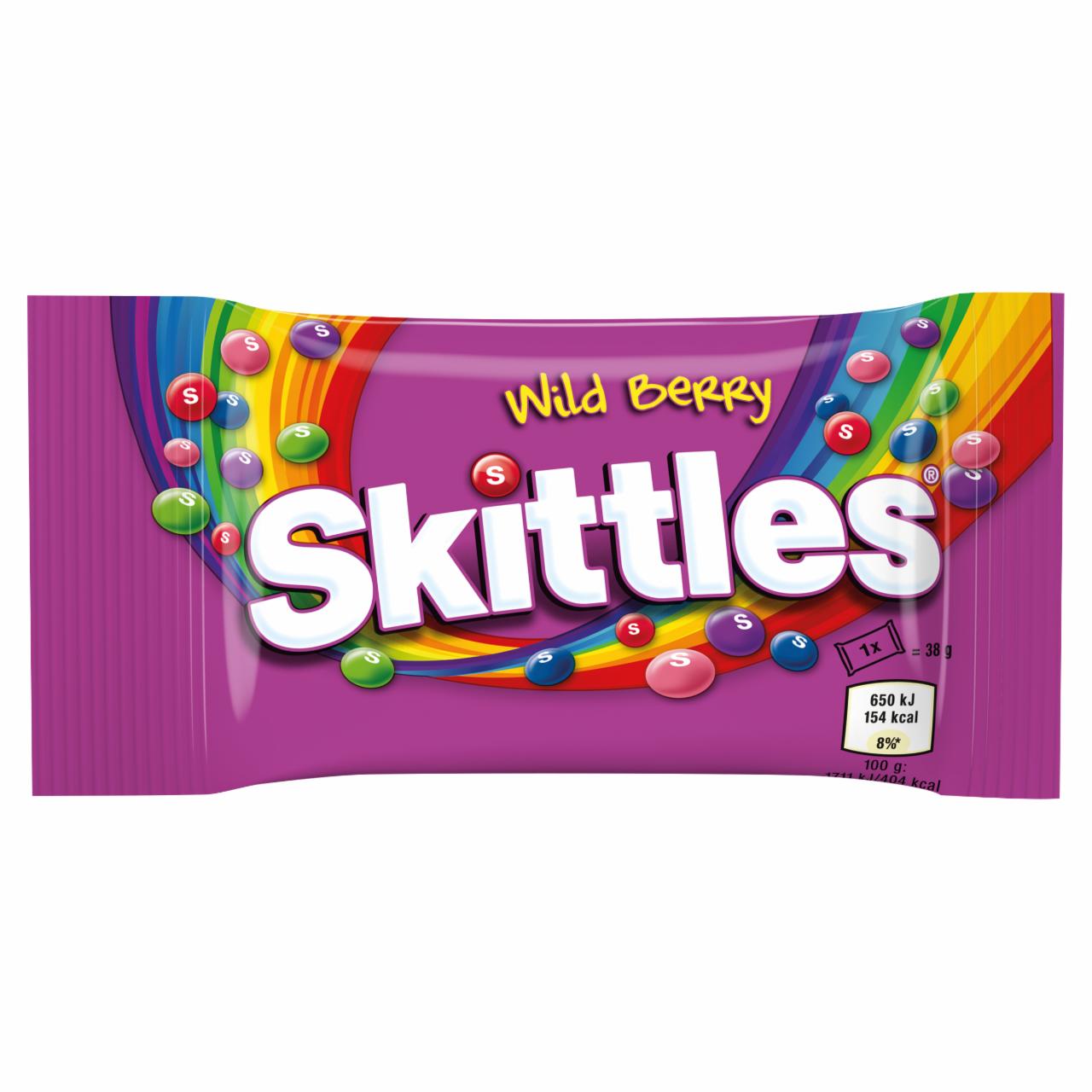 Zdjęcia - Skittles Wild Berry Cukierki do żucia 174 g