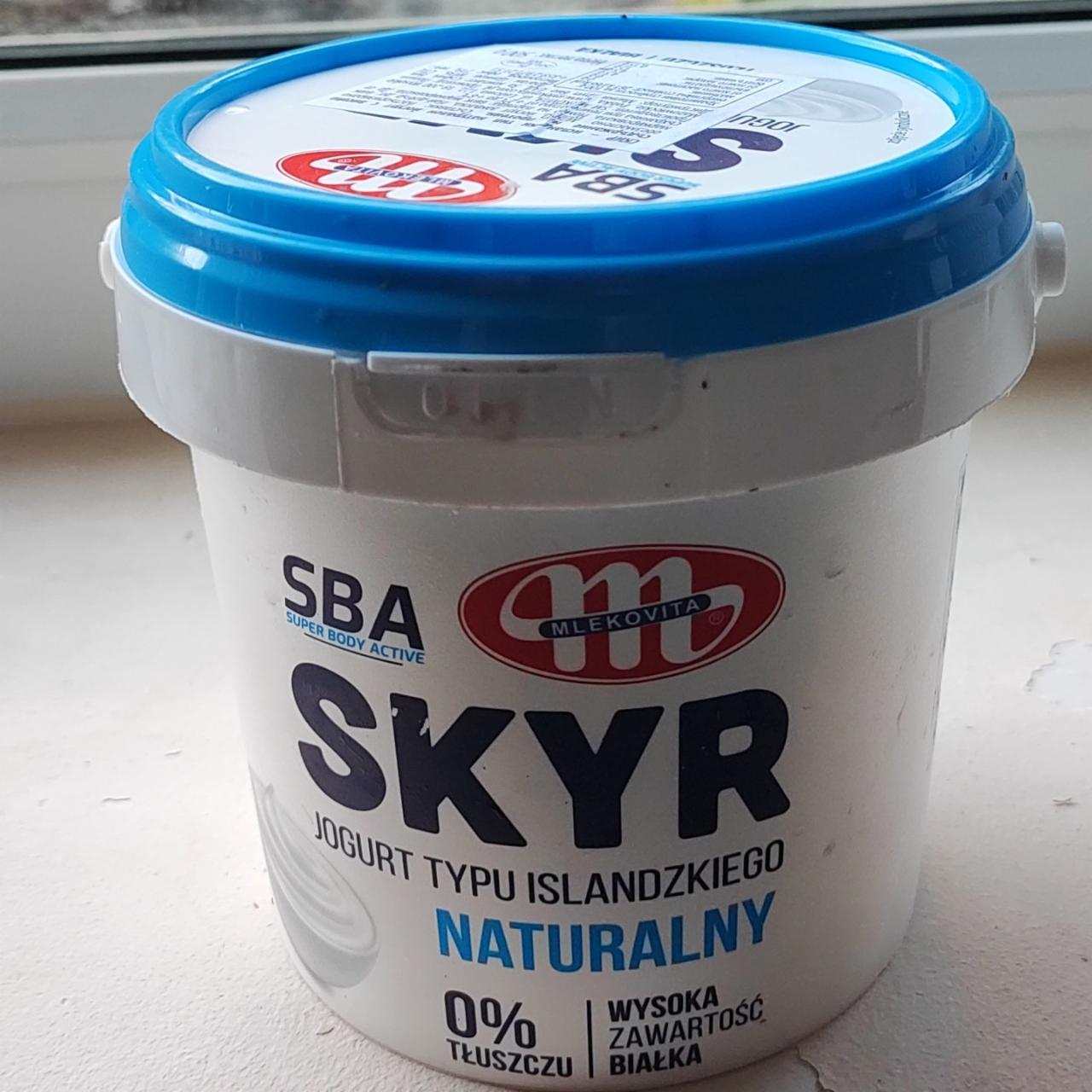 Zdjęcia - Skyr jogurt typu islandzkiego naturalny 0% Mlekovita