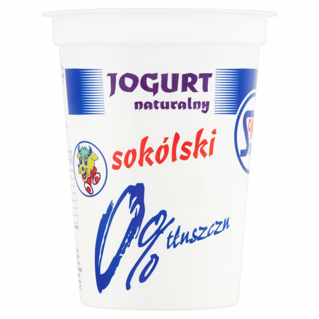 Zdjęcia - Jogurt naturalny sokólski 0% tłuszczu