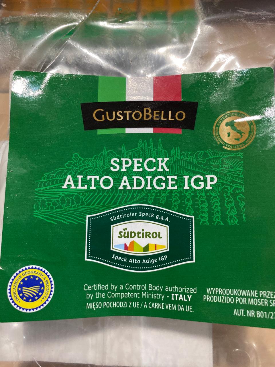 Zdjęcia - Speck Alto Adige I.G.P. GustoBello
