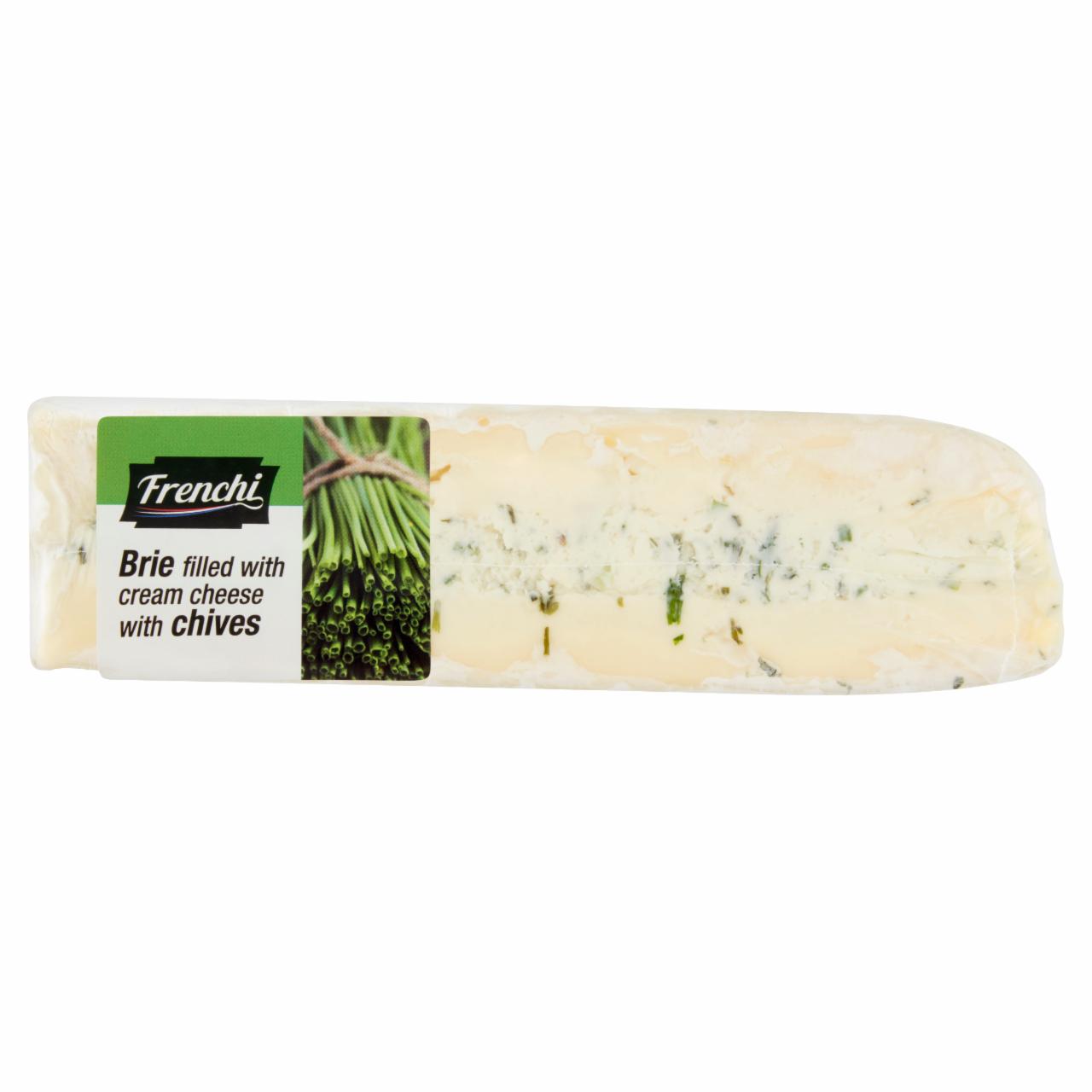 Zdjęcia - Frenchi Ser Brie z nadzieniem z sera twarogowego ze szczypiorkiem 180 g